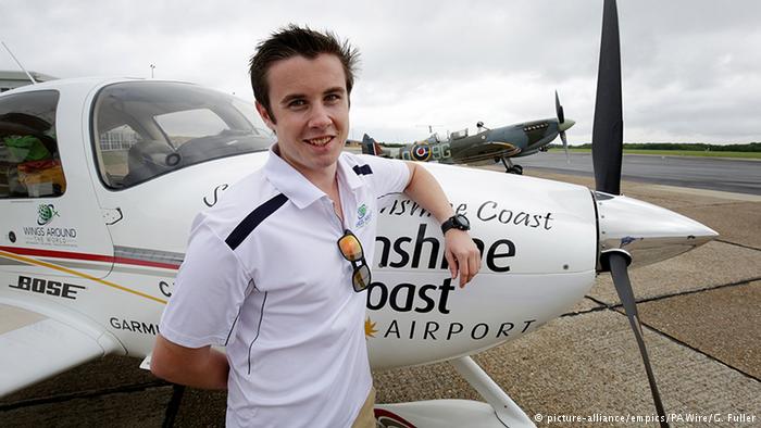Australian teen becomes youngest person to fly single-engine plane around the world